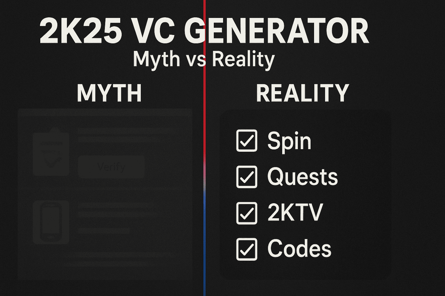 NBA 2K25 VC generator myth vs reality, safe VC methods that work